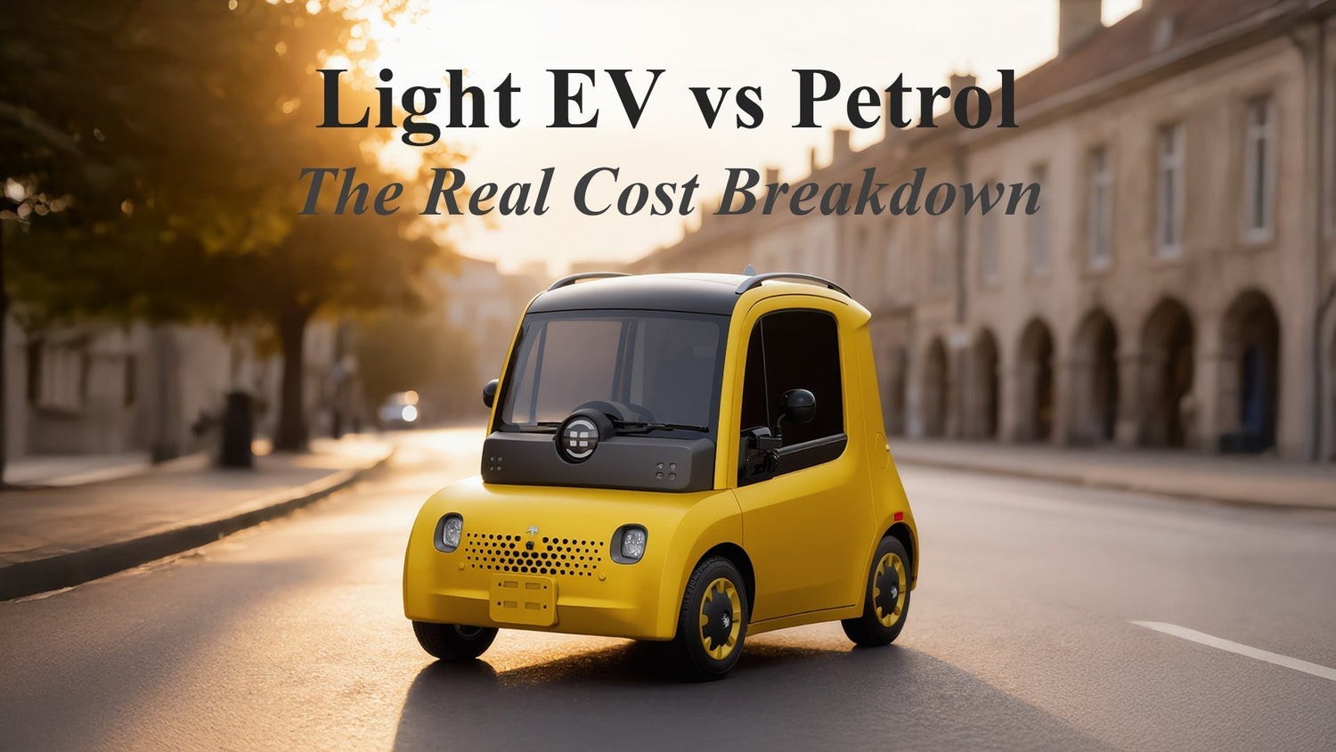 Light EV vs Petrol: The Real Cost Breakdown